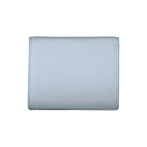 Coccinelle Light Blue Leather Women's Wallet