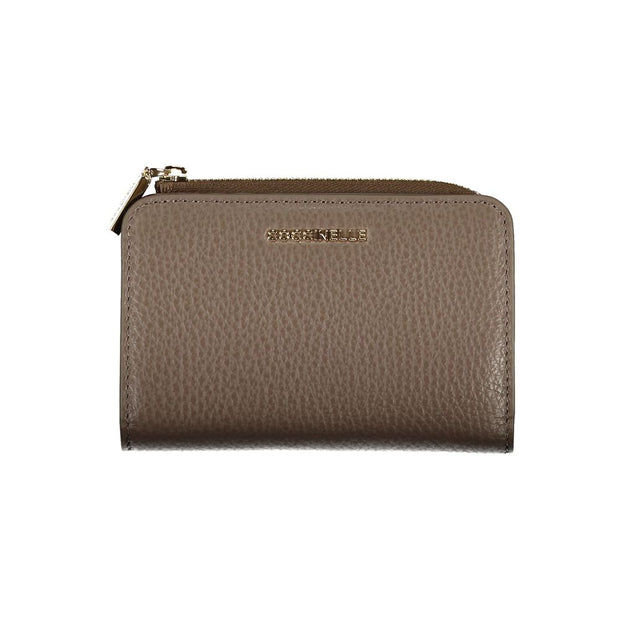 Coccinelle Elegant Leather Wallet Double Women's Compartments