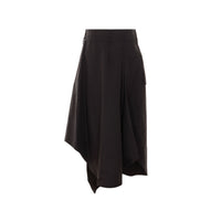 Bottega Veneta Women Compact Cotton Toile Skirt