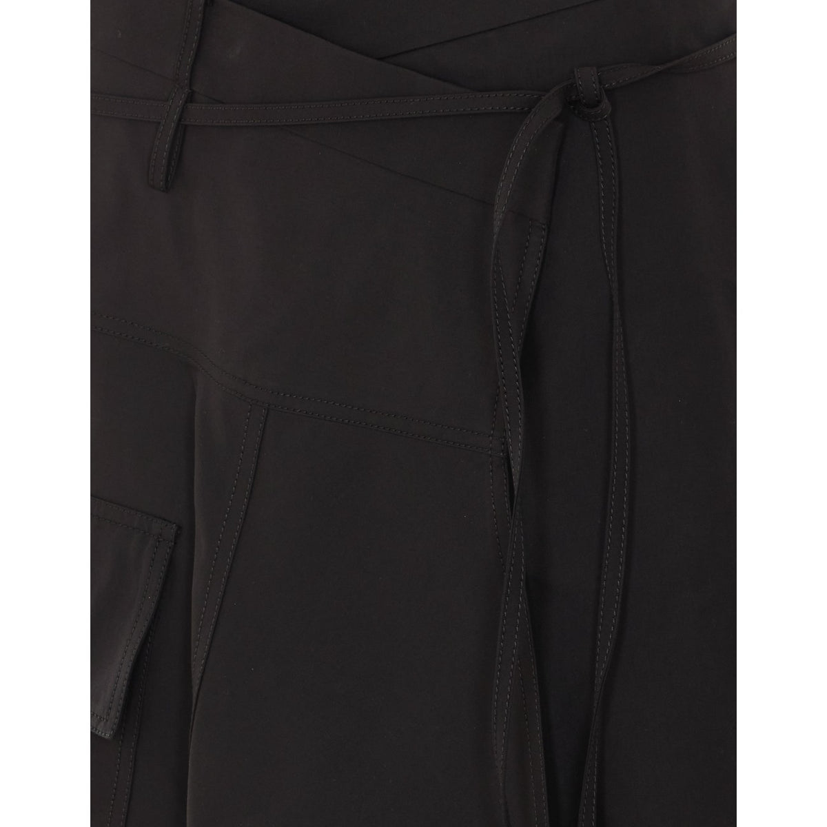 Bottega Veneta Women Compact Cotton Toile Skirt