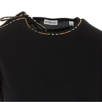Burberry Women Cotton T-Shirt With Laces