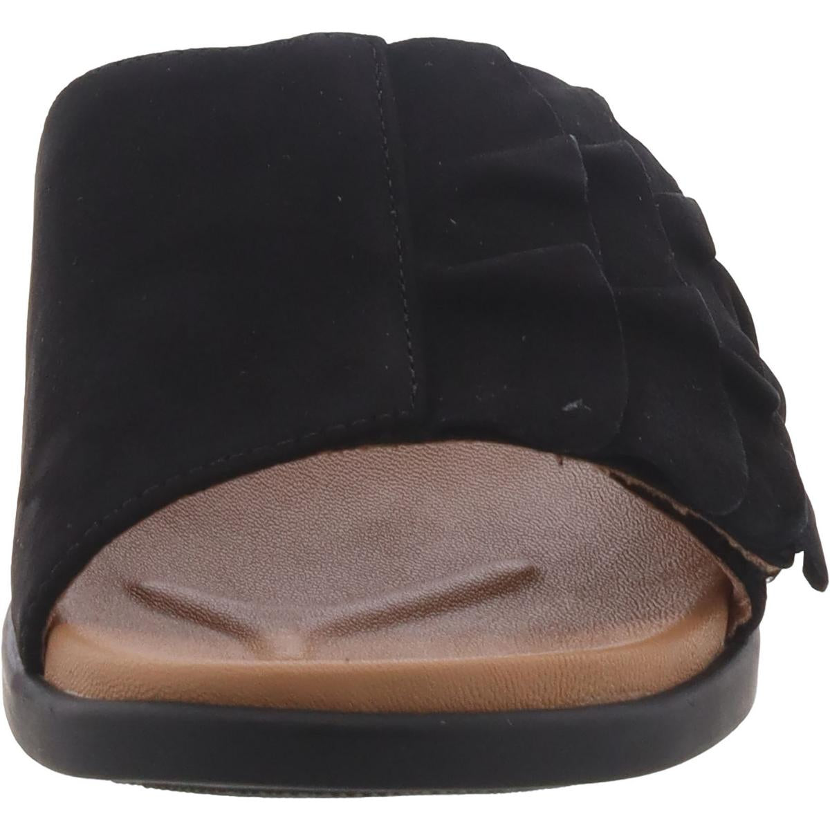 Roni Womens Suede Flat Slides