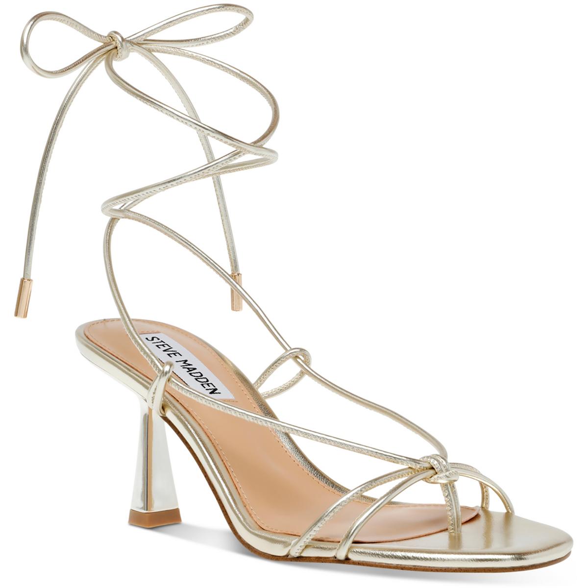 Superb Womens Strappy Thong Heels