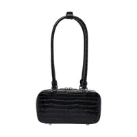 Self Portrait Women Croc Leather Mini Shoulder Bag