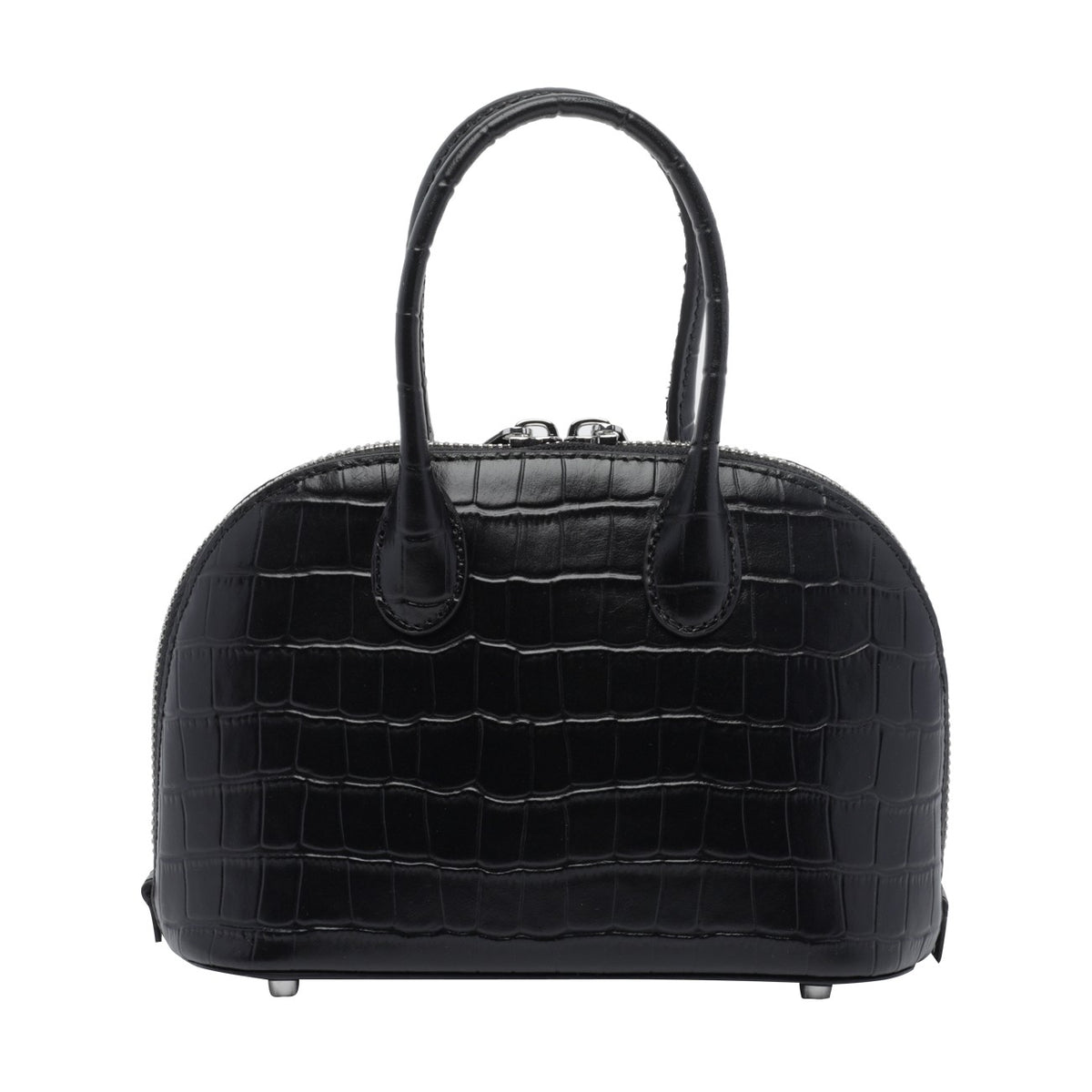 Self Portrait Women Crocodile Print Toast Mini Handbag