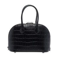 Self Portrait Women Crocodile Print Toast Mini Handbag