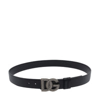 Dolce&Gabbana Dolce&Gabbana Men Crossed Dg Logo Belt
