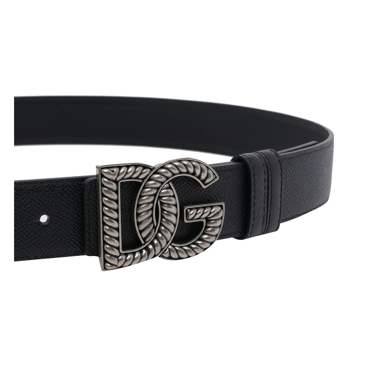 Dolce&Gabbana Dolce&Gabbana Men Crossed Dg Logo Belt
