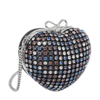 Self Portrait Self Portrait Women Crystal Heart Clutch
