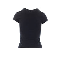 Alexander Wang Women Crystal Hotfix Graphic Fitted T-Shirt With Logo