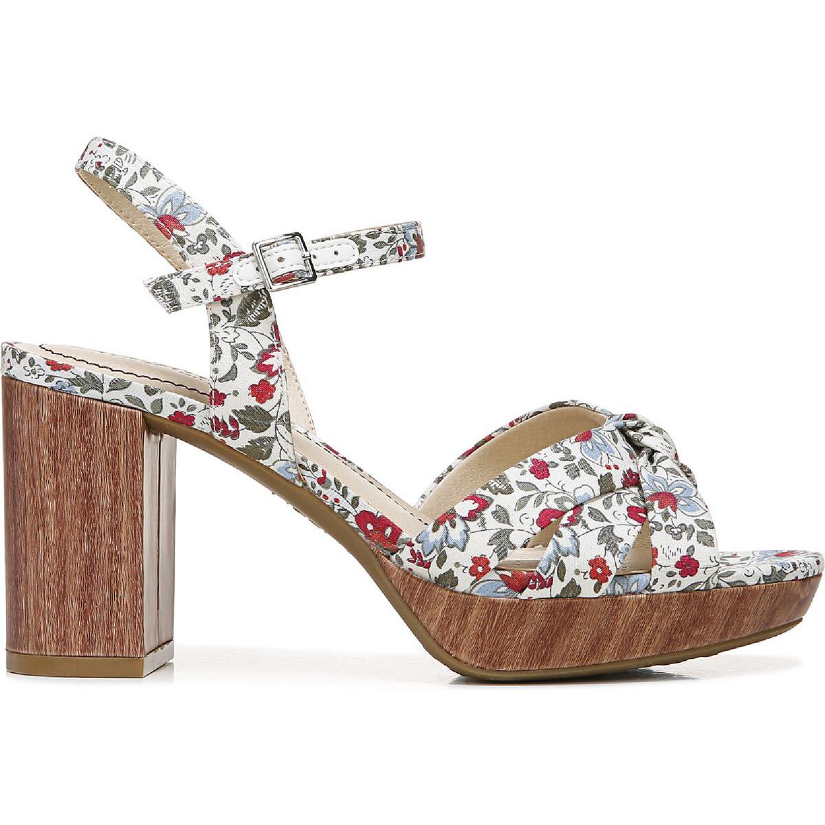 Lucky Womens Knot-Front Slingback Sandals