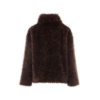 Herno Women Curly Effect Short Jacket