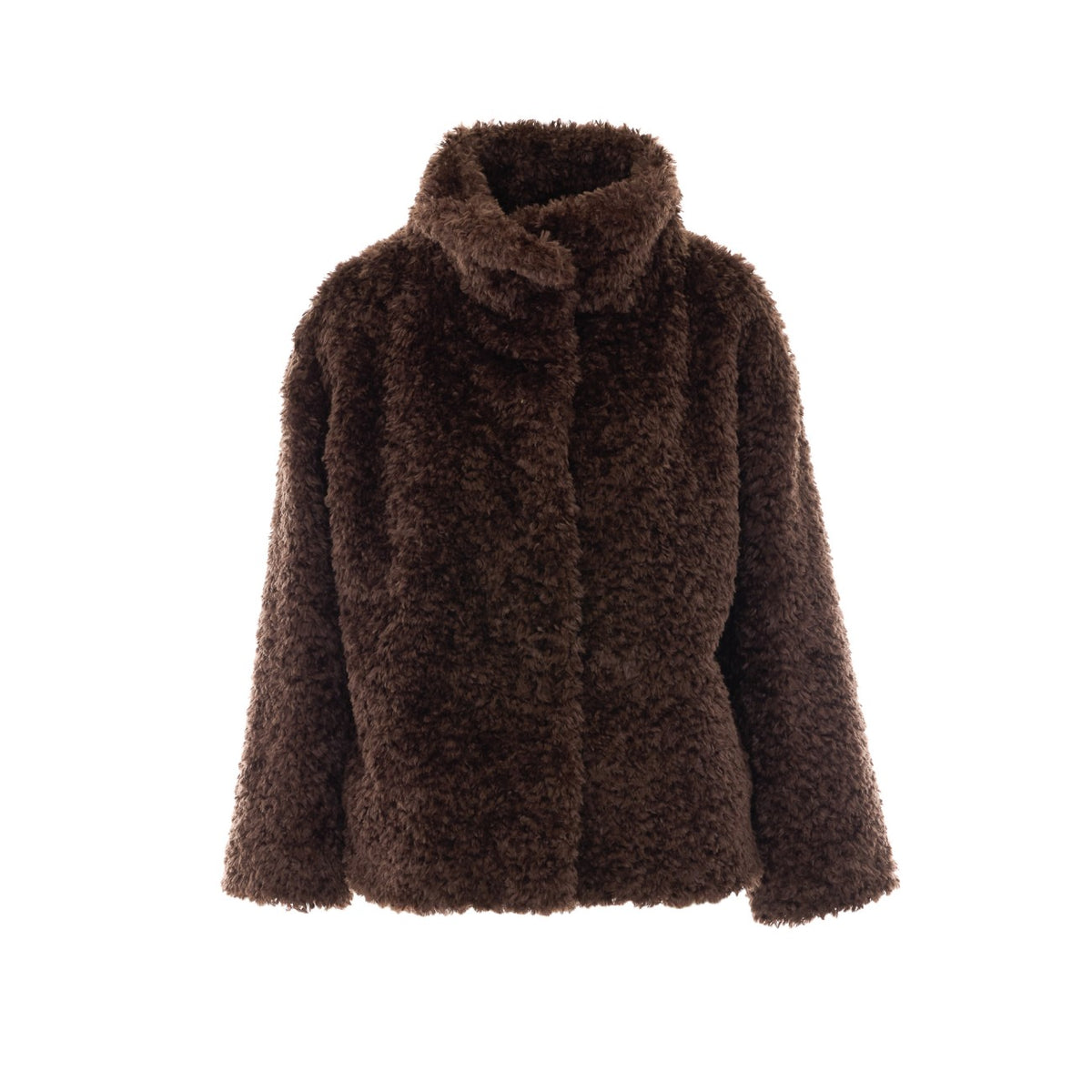 Herno Women Curly Effect Short Jacket
