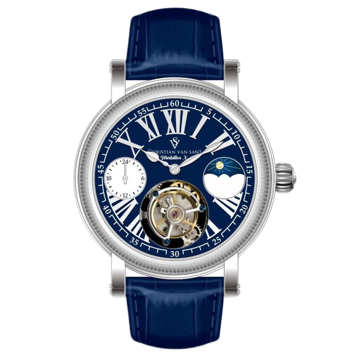 Christian Van Sant Christian Van Sant Men's Tourbillon X Limited Edition