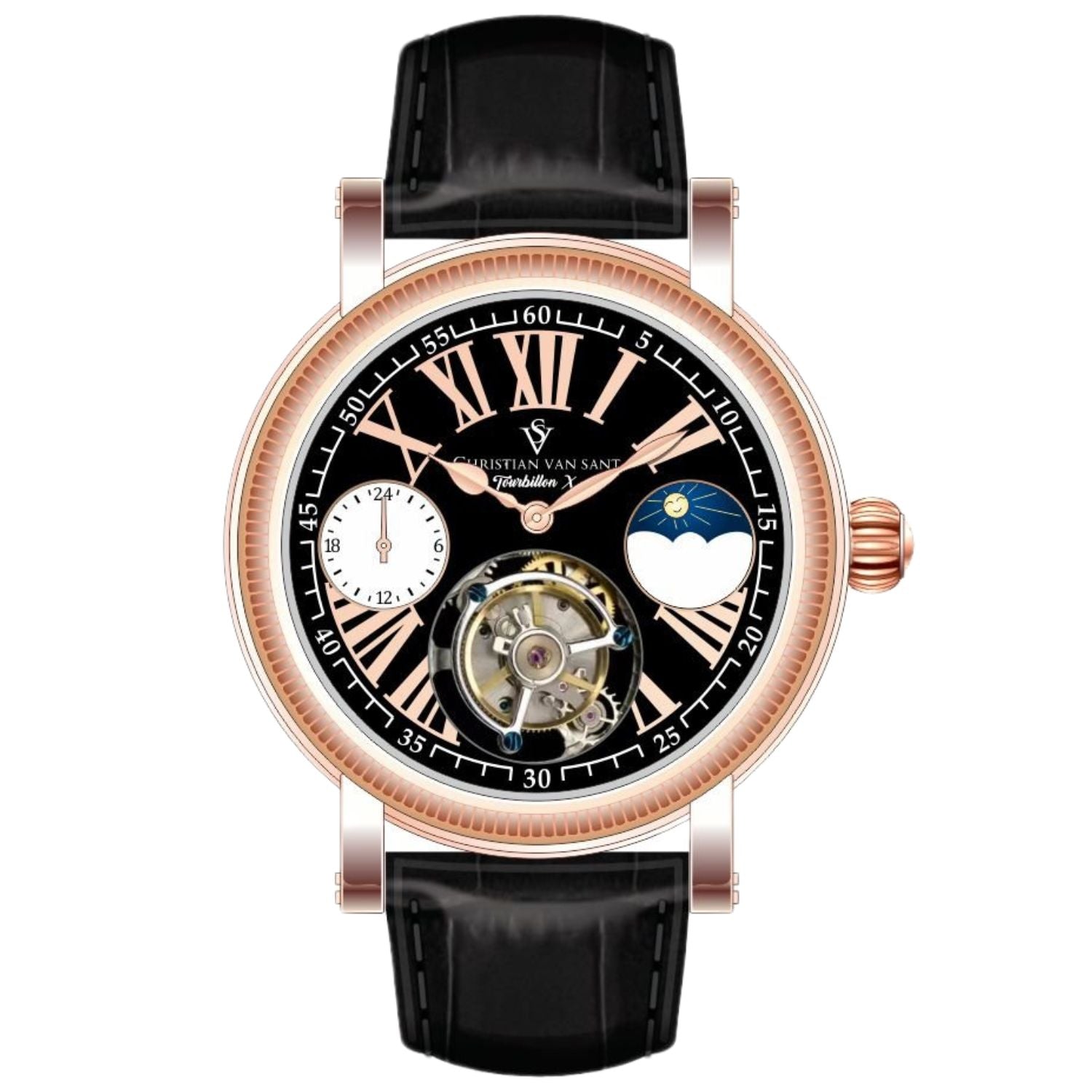 Christian Van Sant Christian Van Sant Men's Tourbillon X Limited Edition