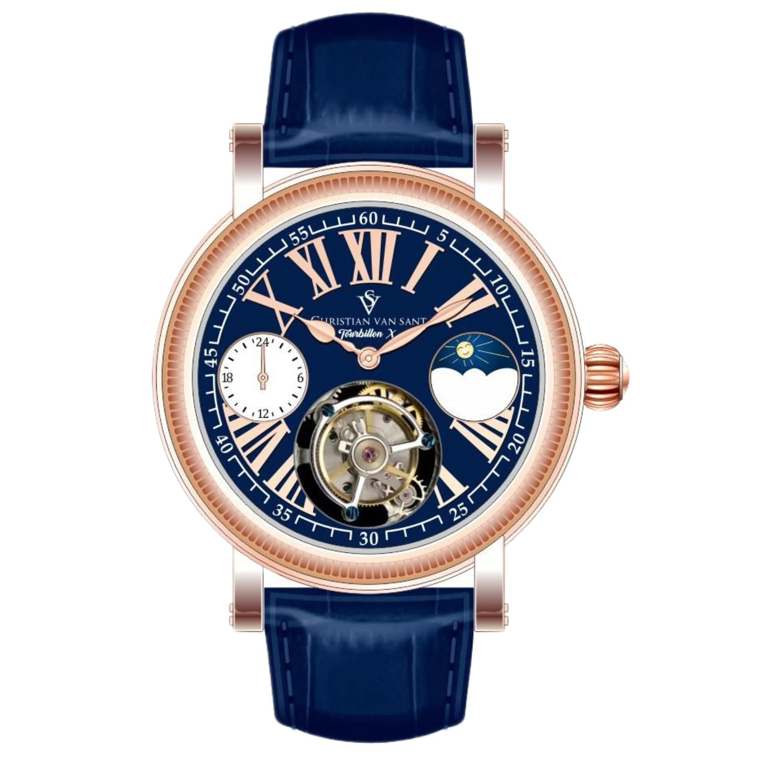 Christian Van Sant Christian Van Sant Men's Tourbillon X Limited Edition