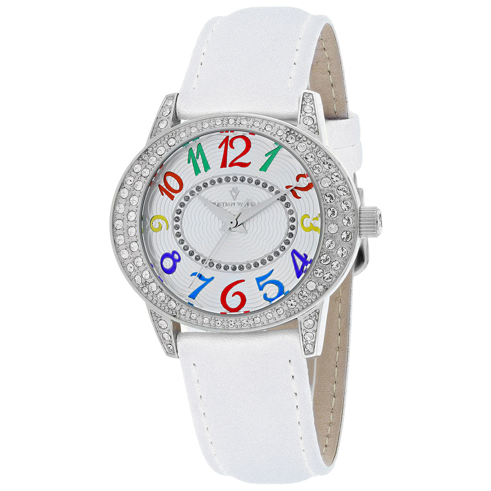 Christian Van Sant Women's Sevilla Silver Dial Watch - CV8410