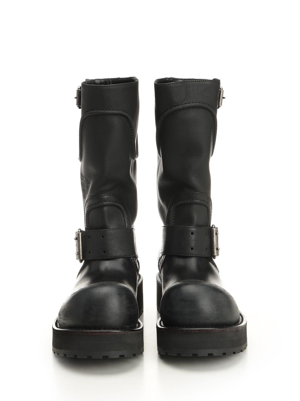 Balenciaga Balenciaga Men "Venom" Leather Boots