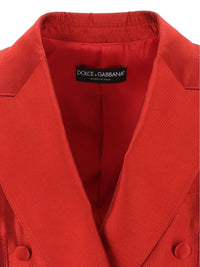 Dolce & Gabbana Women Double-Breasted Mikado Jacket