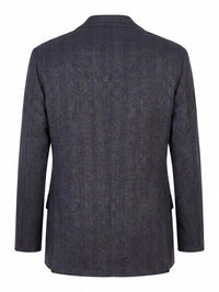 Brunello cucinelli Brunello Cucinelli Men Herringbone Cashmere And Silk Jacket