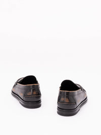 Prada Prada Men Antiqued Leather Loafers