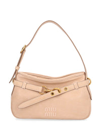 Miu Miu Women Aventure Shoulder Bag Nappa Aviator