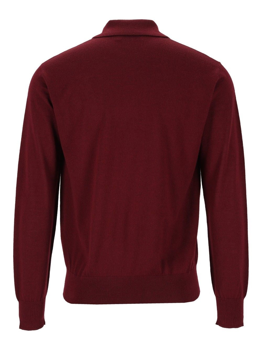 Dries Van Noten Dries Van Noten Men Muano Wool Polo Shirt