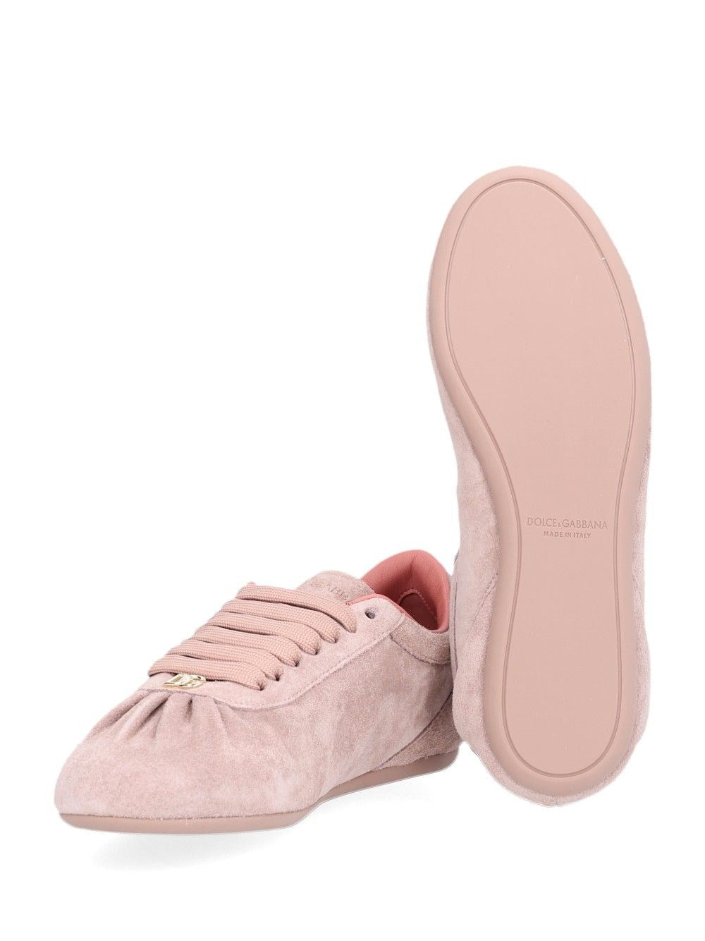 Dolce & Gabbana Women Ballet Sneaker In Suede