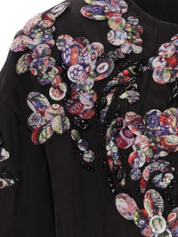 Dries Van Noten Women Vonda Short Jacket With Embroidery