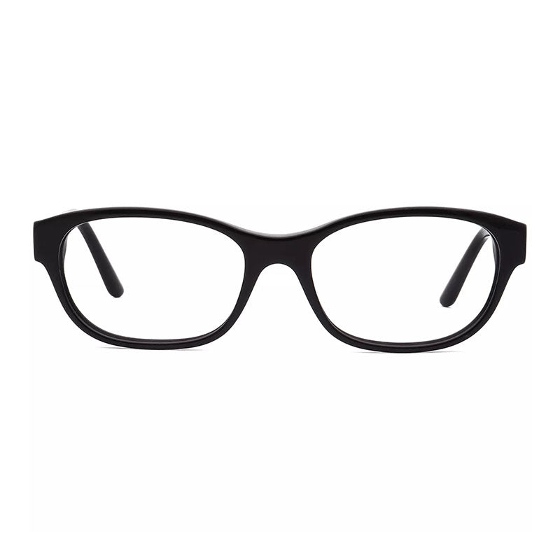 Polo Ralph Lauren Polo Ralph Lauren Eyeglasses Rectangle Full Rim, Black Frame and Clear Demo Lens Lens RL61485001