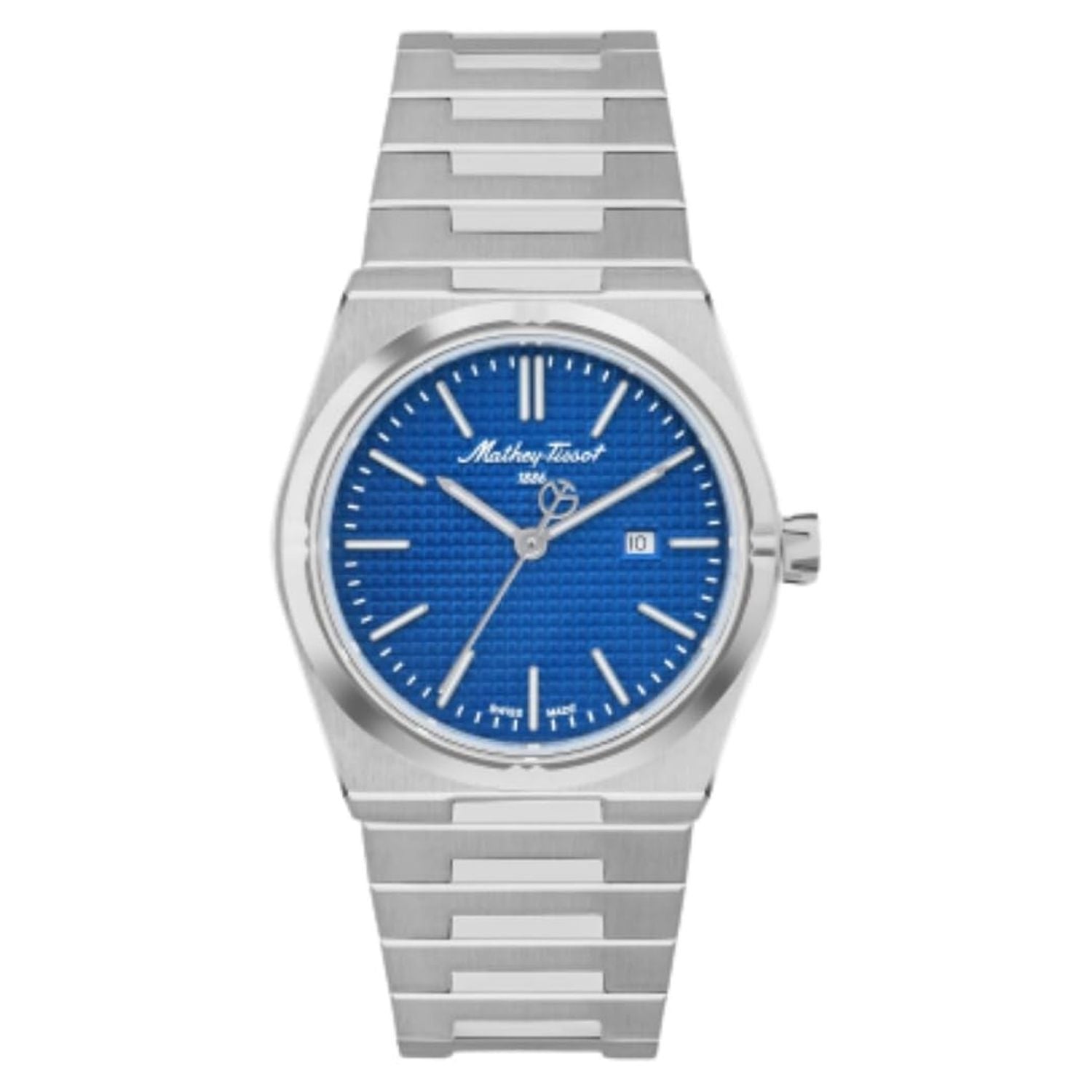 Mathey Tissot Mathey Tissot Women's Zoltan Blue Dial Watch - D117ABU