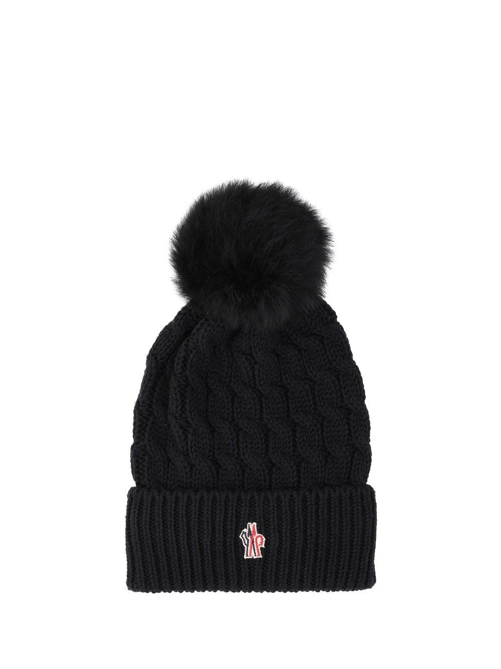 Moncler Grenoble Moncler Grenoble Women Virgin Wool Pompom Beanie