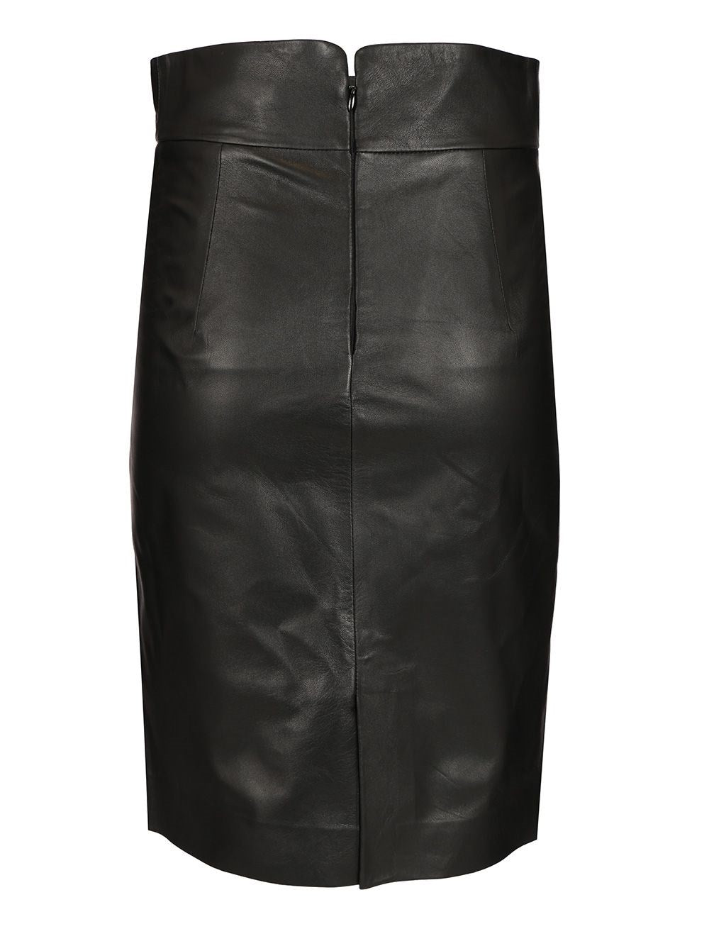 Tagliatore Women Suede Midi Skirt