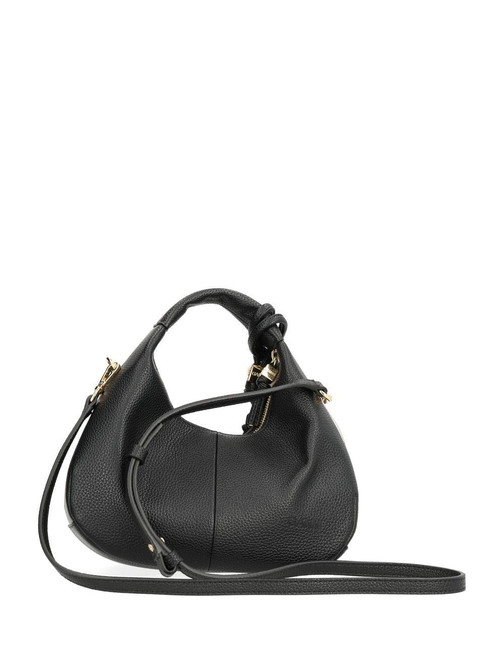 Ganni Ganni Women Mini Shoulder Bag With Grained Finish