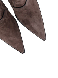 Rick Owens Men Sharp Wedge Ankle Boots