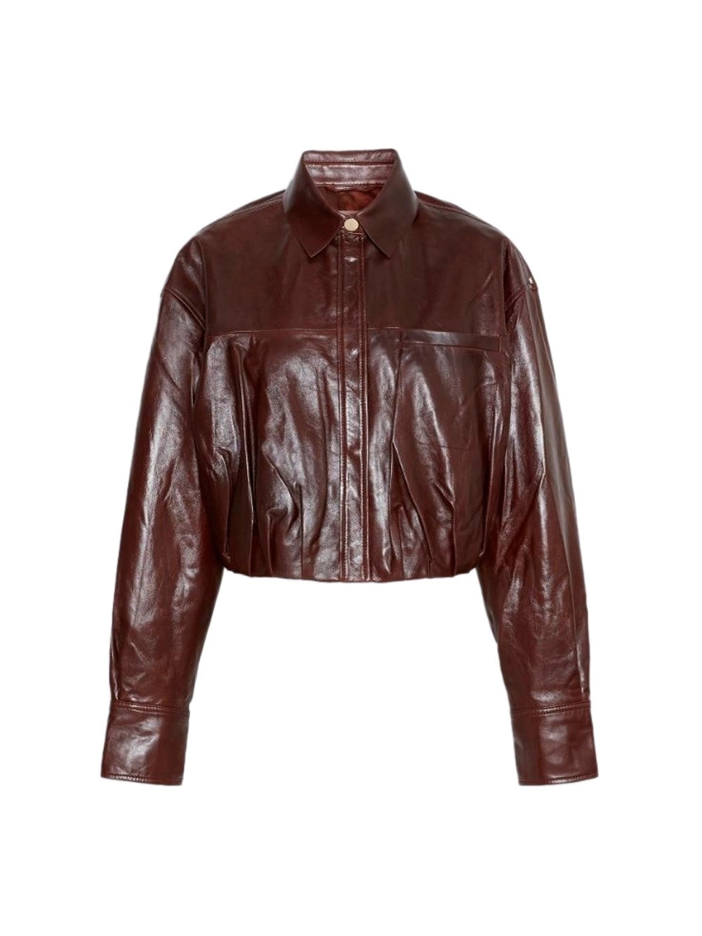 Sportmax Women `Liuti` Leather Jacket
