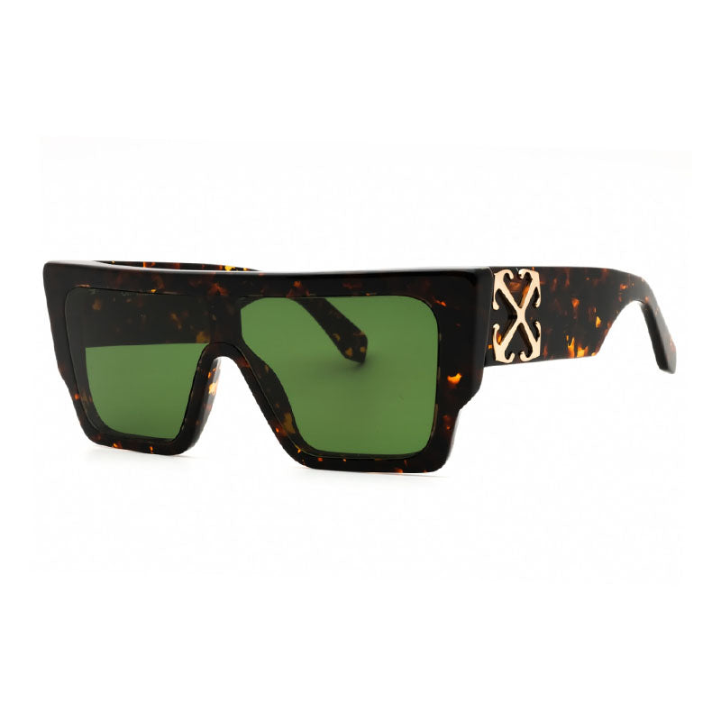 Off-White Sunglasses Shield Full Rim, White Frame and Dark Grey Lens OERI14FMARION0107