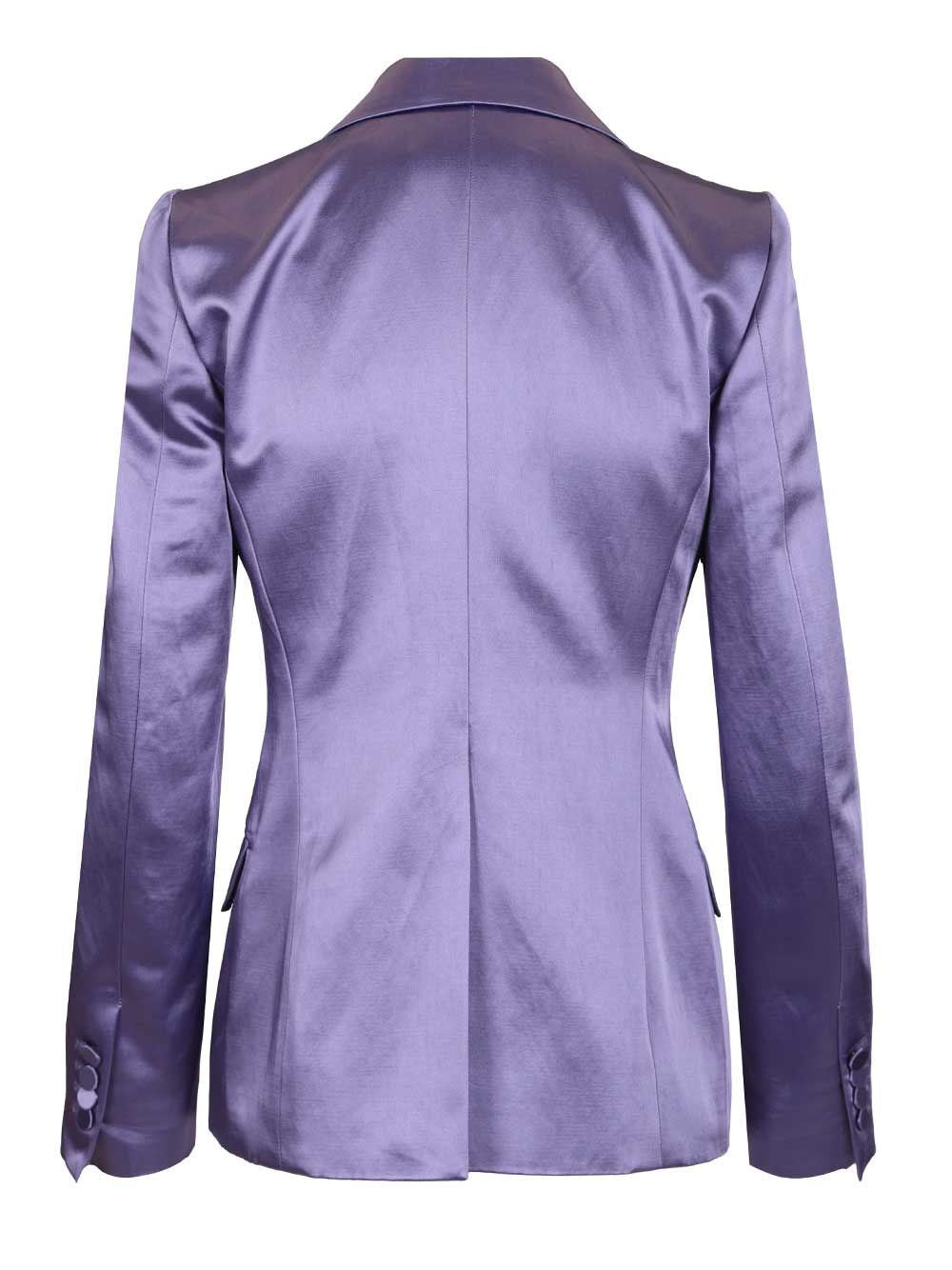 Dries Van Noten Women Blazer In Shiny Satin