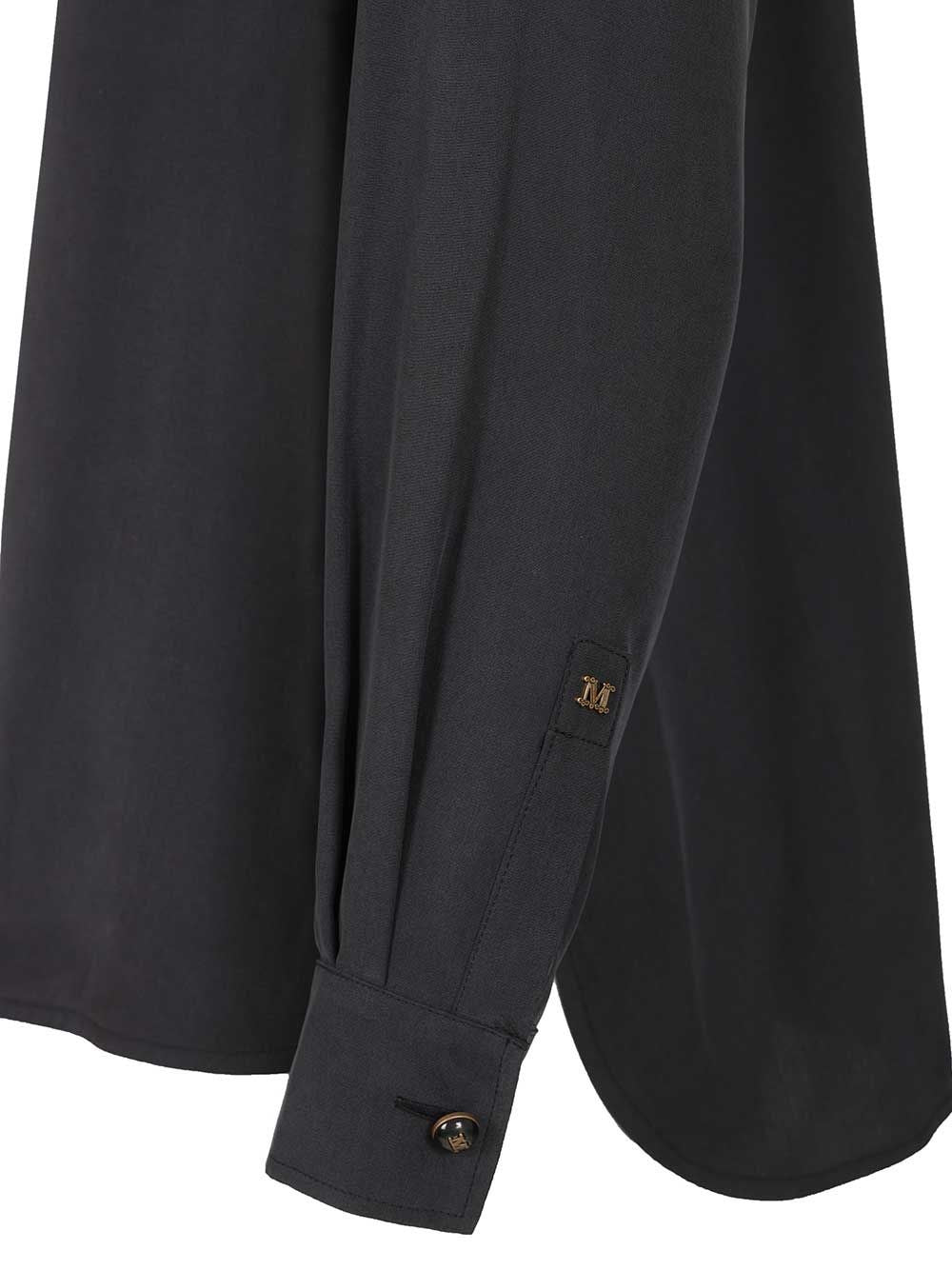 Max Mara Max Mara Women Siamese Shirt In Washed Silk