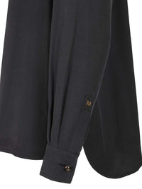 Max Mara Max Mara Women Siamese Shirt In Washed Silk
