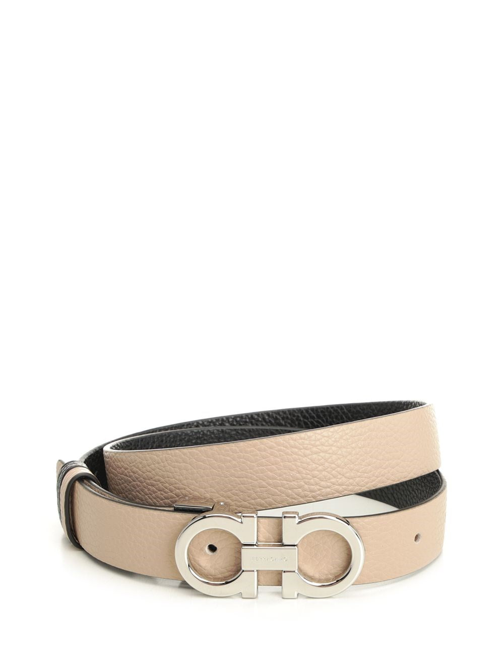 Ferragamo Ferragamo Women Reversible And Adjustable "Gancini" Belt
