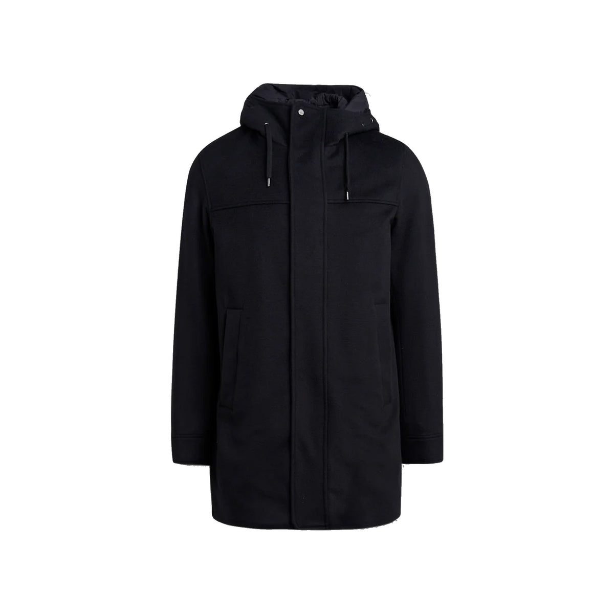 Herno Herno Wool Cashmere Hooded Coat Men