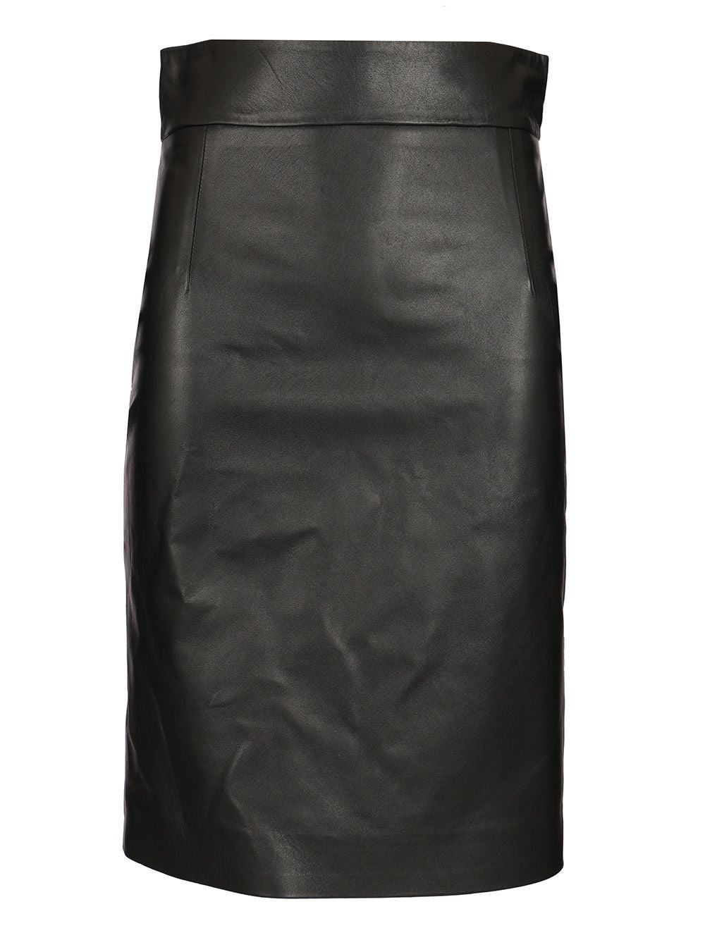 Tagliatore Women Suede Midi Skirt