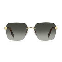 Marc Jacobs Marc Jacobs Sunglasses Square Rimless, Gold Frame and Green Gradient Lens MARC713/S00869K