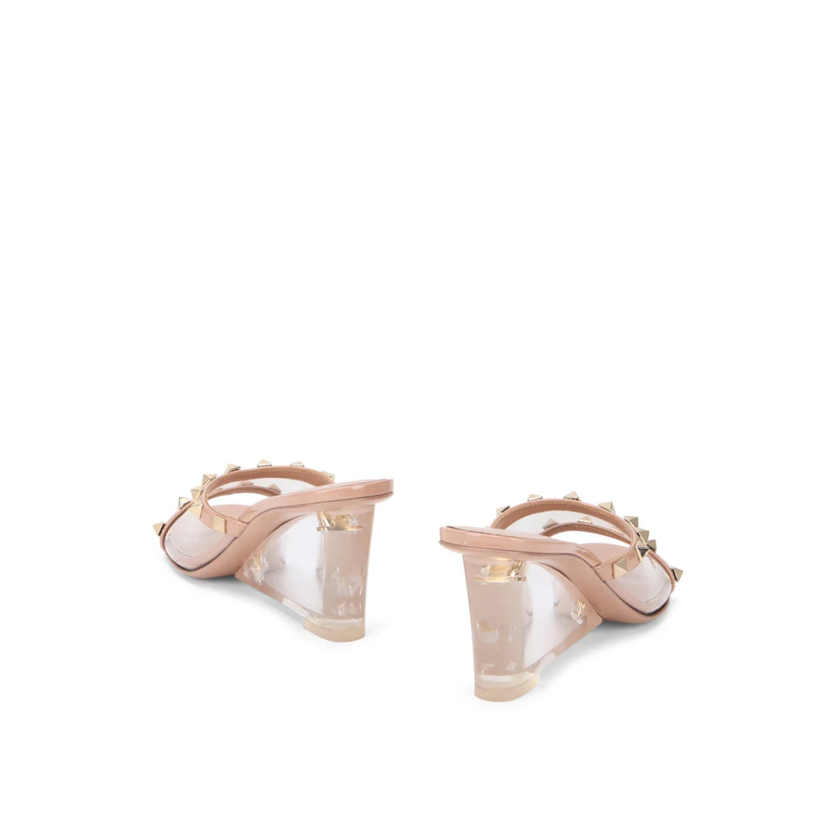Valentino Garavani Valentino Garavani Rockstud Transparent Mules Women