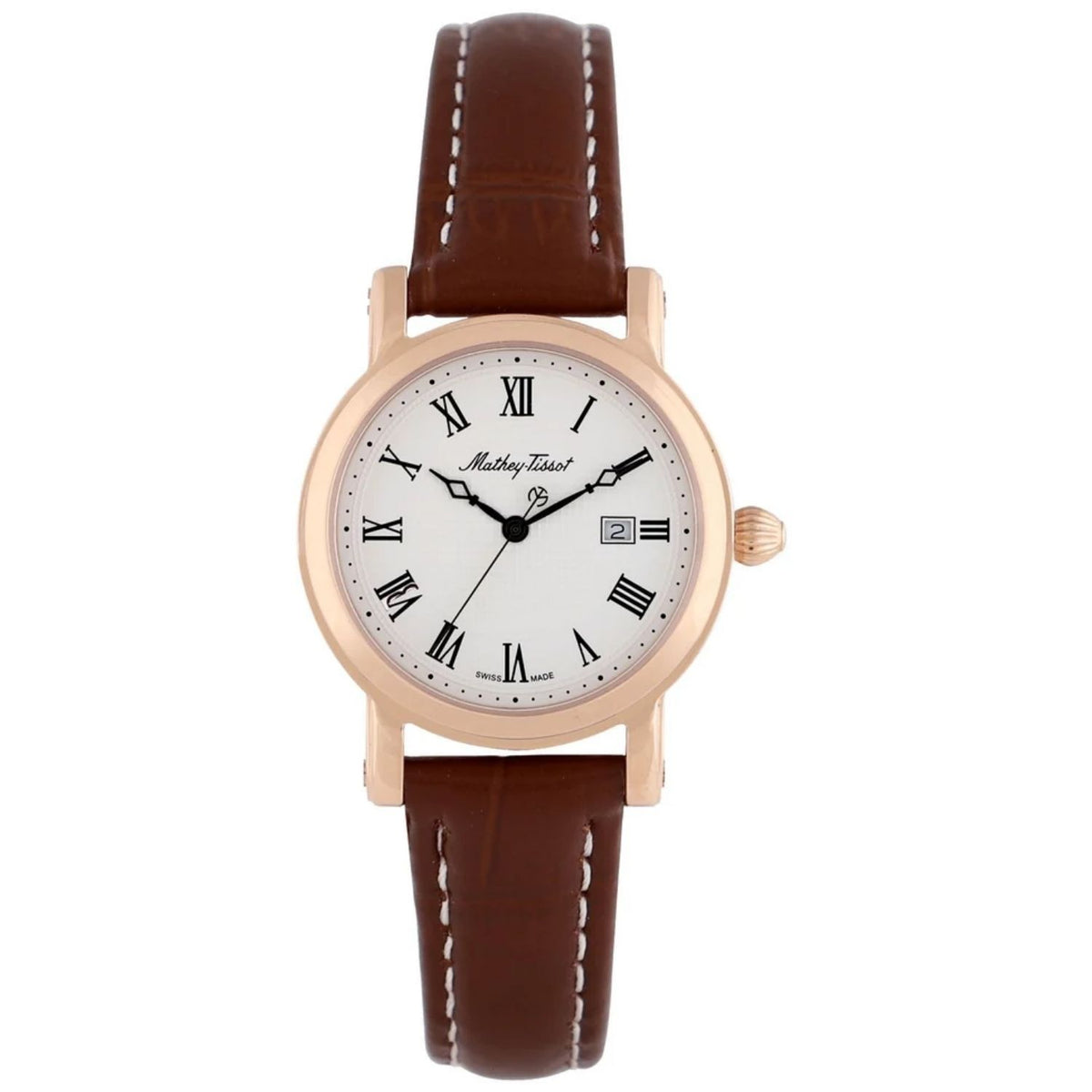 Mathey-Tissot Mathey-Tissot Women's City vintage White Dial Watch - D31186PBR