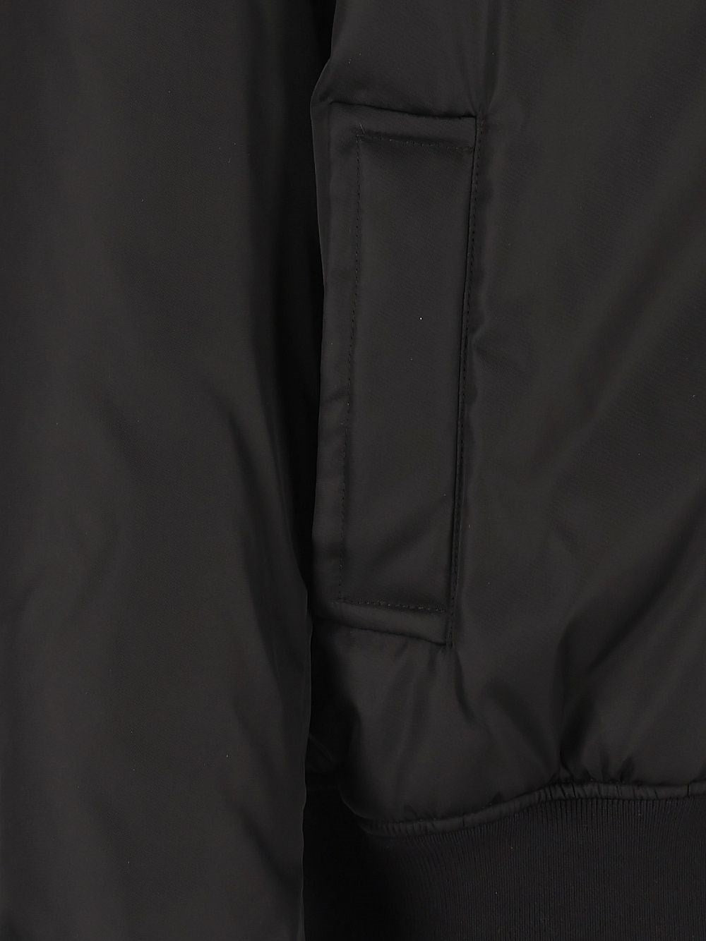Balenciaga Men Twill Cocoon Bomber Jacket