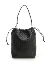 Bottega Veneta Women "Biblioteca" Intrecciato Bucket Bag