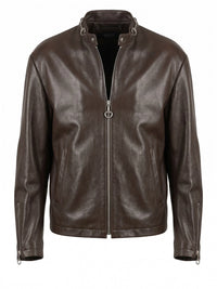 Gucci Men Bull Leather Jacket