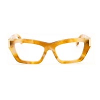 Palm Angels Eyeglasses Cat Eye Full Rim, Black Frame and Clear Demo Lenses Lens PERJ01DSTYLE1D1000